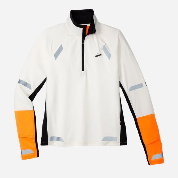 Brooks 1/2 Zip Mnica Lunga Run Visible